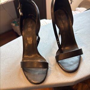 Michael Kors Black Strappy Heels